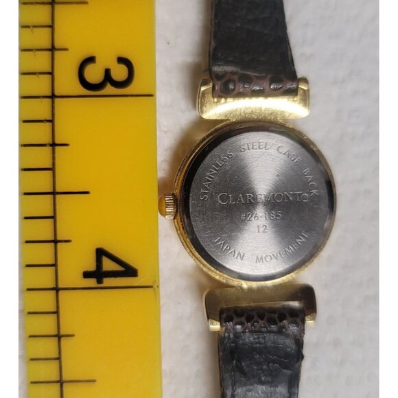 Vintage Claremont Coin Watch 1978 Liberty Dime - Damaged: Works But Runs Fast - Picture 8 of 12